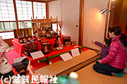 「ひな人形めぐり」東近江市五個荘町展示写真