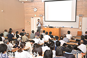 滋賀県立大学人間文化セミナー・「滋賀県と周辺で発生した歴史上の地震」写真