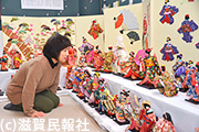 近江日野商人館・ひな人形展示写真