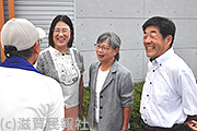 草津市議選・日本共産党の3予定候補写真
