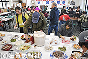 「国民の食糧と健康・農業を守る滋賀県連絡会」の収穫祭写真
