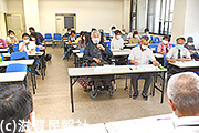滋賀県に要望する障害者の生活と権利を守る滋賀県連絡協議会写真