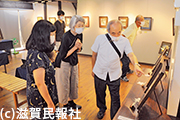 福山聖子絵画展「祈り」写真