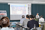 「日本政府に核禁条約の批准を求める会」講演会写真